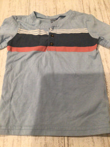 Carter’s blue tee-3T