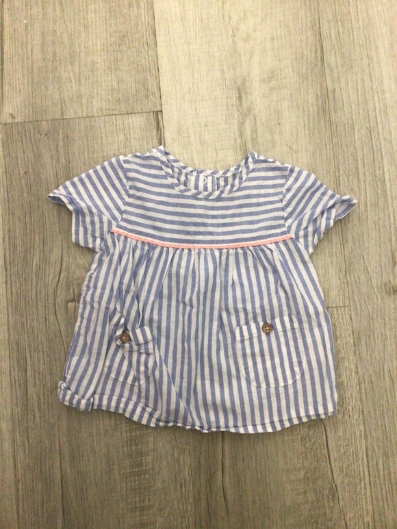 Girls Carter’s Stripe Top - 12m