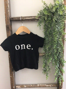 Black one. Tee-12/18m