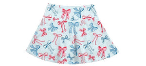 Rw&b Bow Skort
