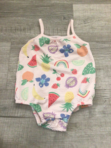 Fruit bubble romper-18M