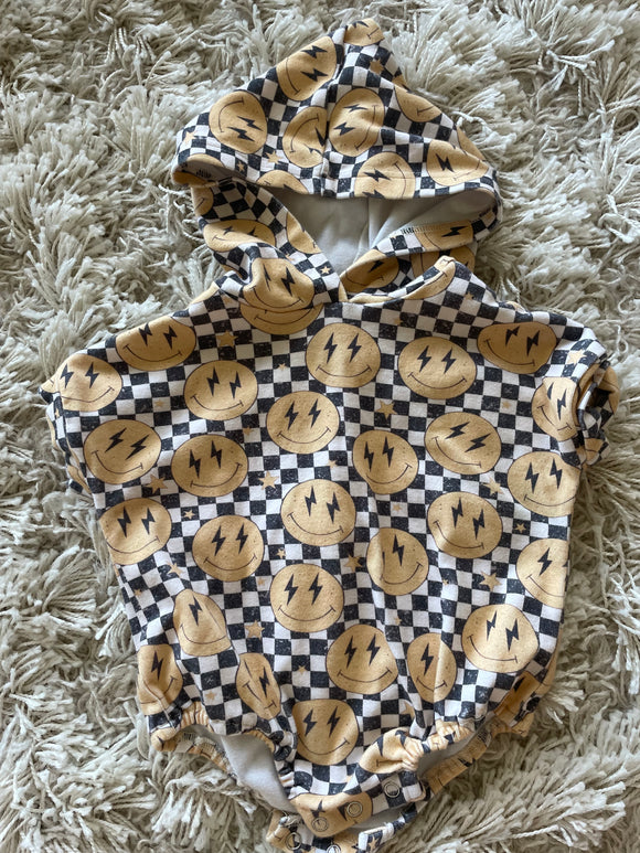 Little one shop hooded romper - 0/3M