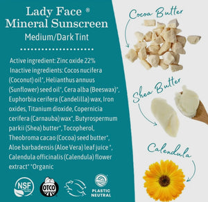 Lady Face Mineral Sunscreen