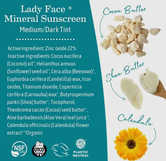 Lady Face Mineral Sunscreen