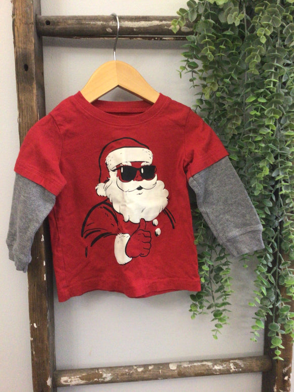 Cool Santa long sleeve-18M