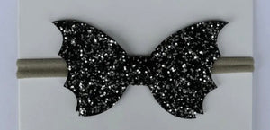 Glitter Bat Headband