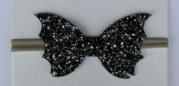 Glitter Bat Headband