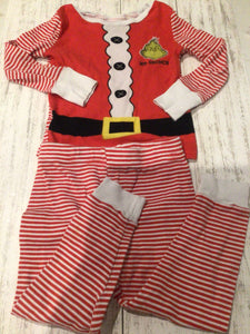 Grinch Christmas pajamas-2T