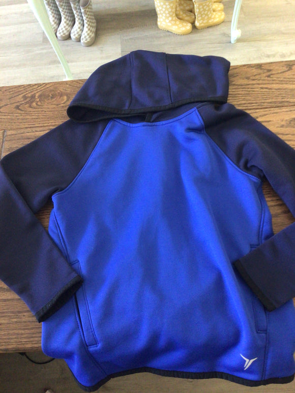 Blue old navy active hoodie-5