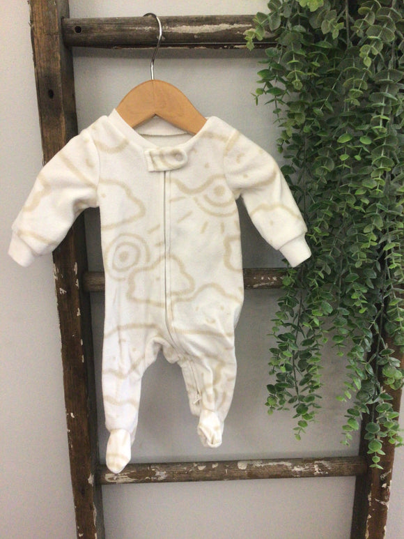 White& brown cloud sleeper-NB