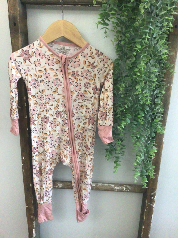 Caden Lane floral bamboo-6/12M