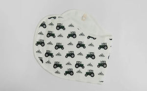 Tractor Burp Cloth