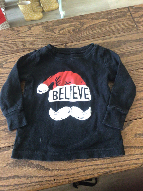 Believe shirt-12/18m