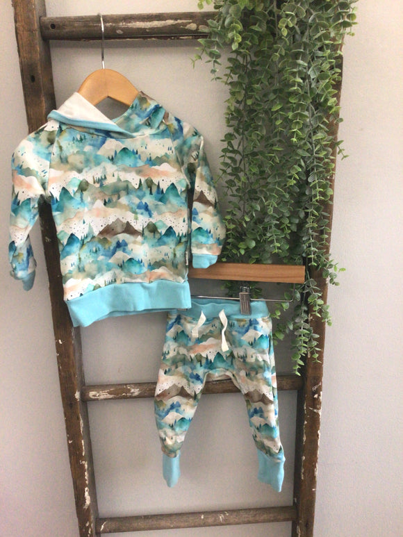 Gigi & max Blue mountains set-6/12m