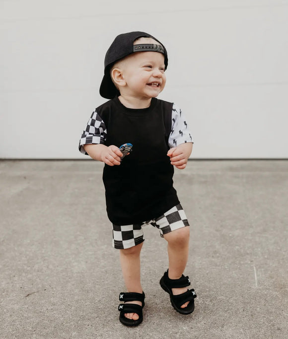 Rad Checkered Bolt Tee