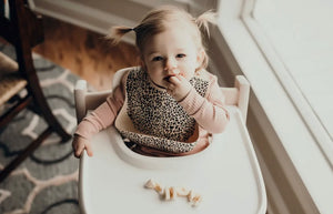 Leopard Silicone Bib