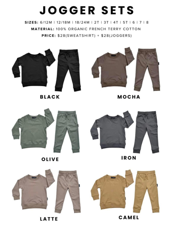 Joggers + Crewnecks