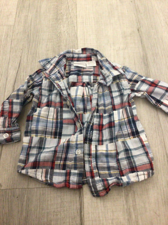 Koalakids flannel-3/6M