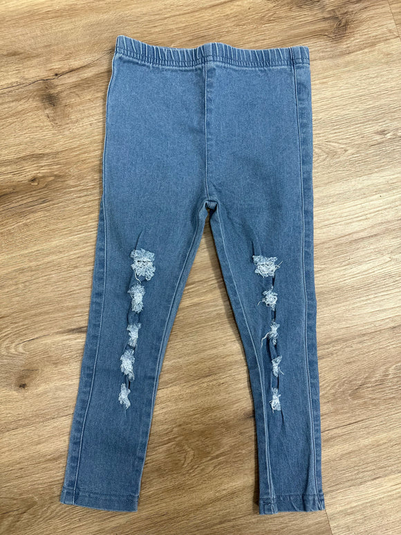 Baileys Blossom Distressed Jeans - 5T