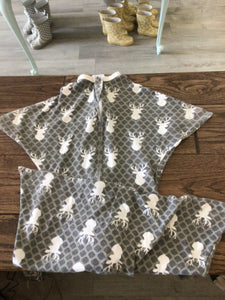 Deer swaddle blanket- 3/6m