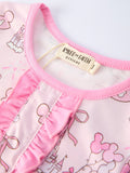 Castle Ruffled Pajamas