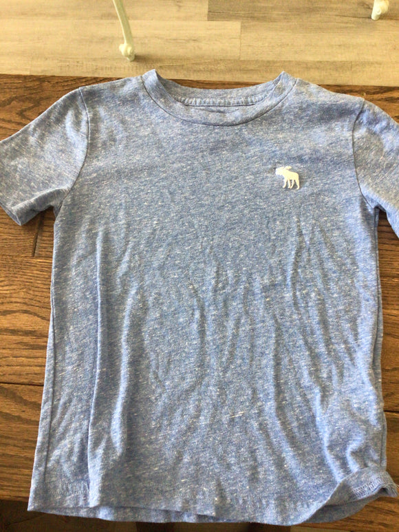 Blue Abercrombie tee-5/6