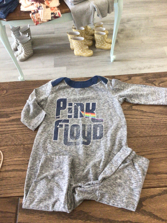 Pink Floyd romper- 3/6m