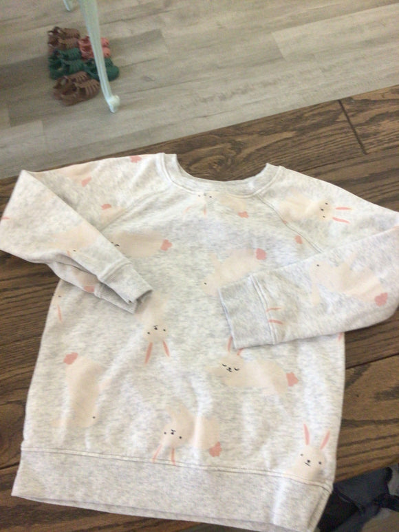 Old navy Rabbit crew- 5T