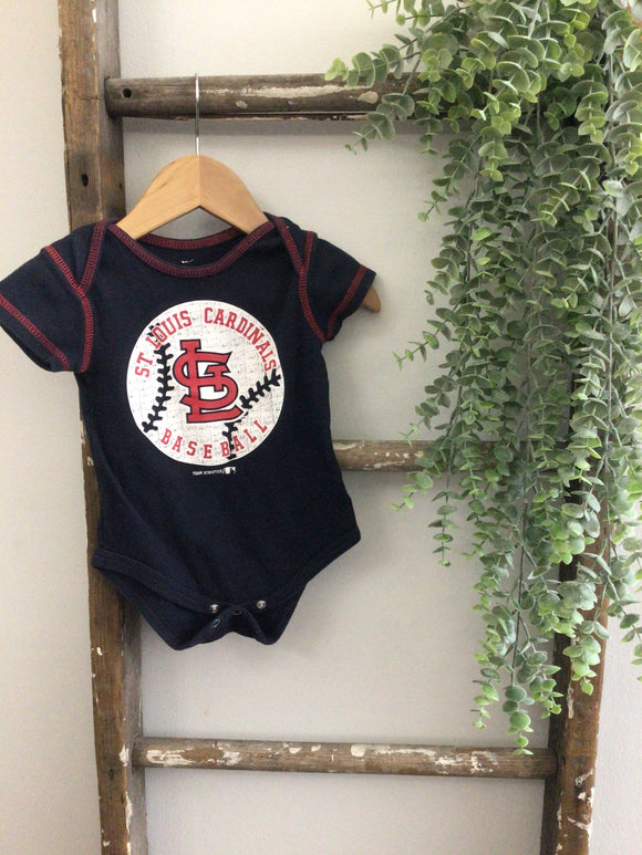 St Louis Cardinals onesie-6/9M