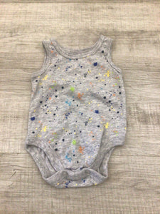 Paint splattered onesie-0/3M