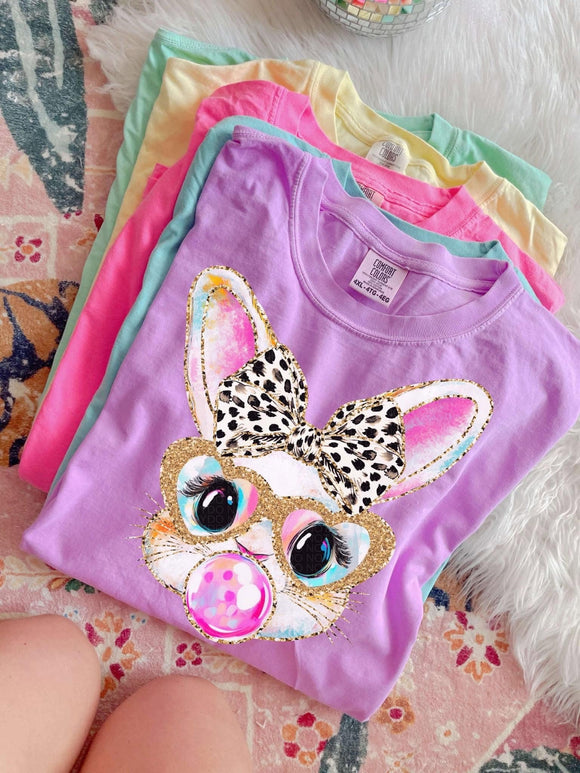 Bubble bunny tee