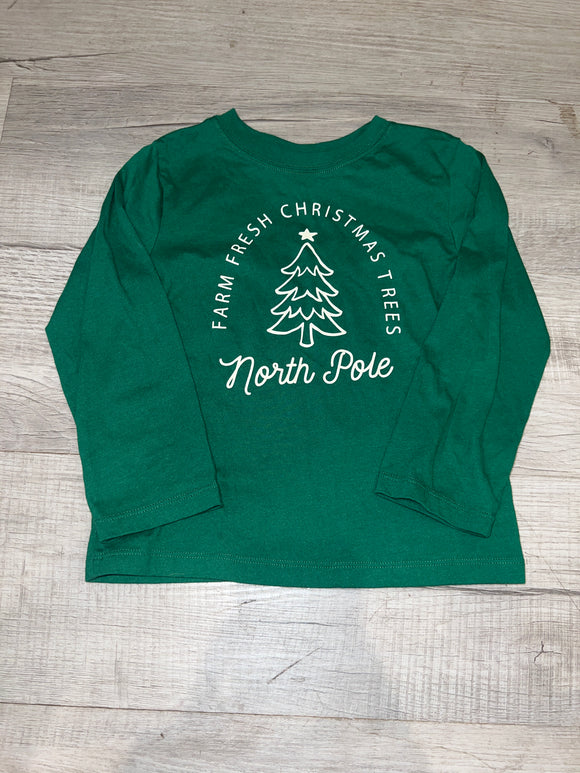 “Farm Fresh Christmas Tree” Tee - 5T