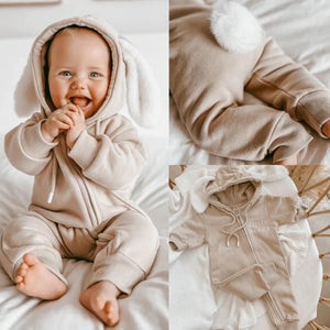 Little Bunny Zip Up Romper