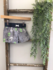 Anchor swim trunks-12M