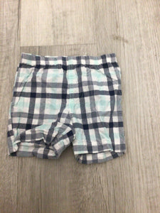 Carters plaid shorts-18M