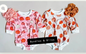 Coquette Pumpkin Romper