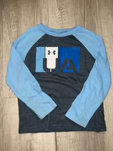 UA Two-Toned Top 4T