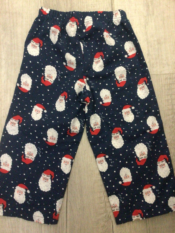 Old navy Santa pajama pants-2t