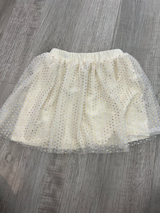 Gold Polka Dot Skirt