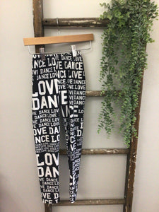 Dance spandex leggings-youth small