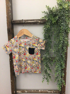 Dream big little loads of love tee-6/12m