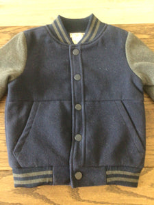 Blue & grey jacket-2T