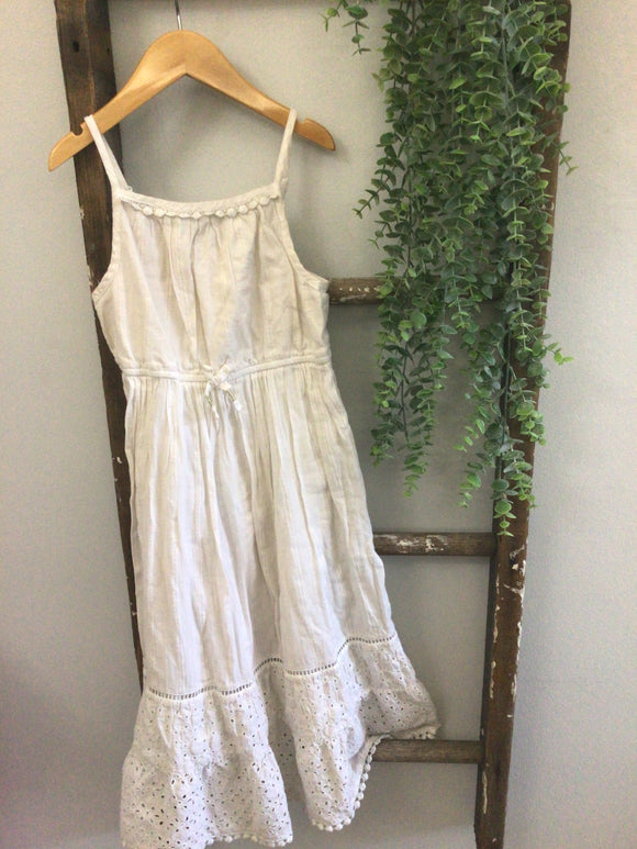 Cat & Jack white dress-5T