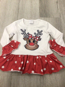 Reindeer long sleeve-3/4T