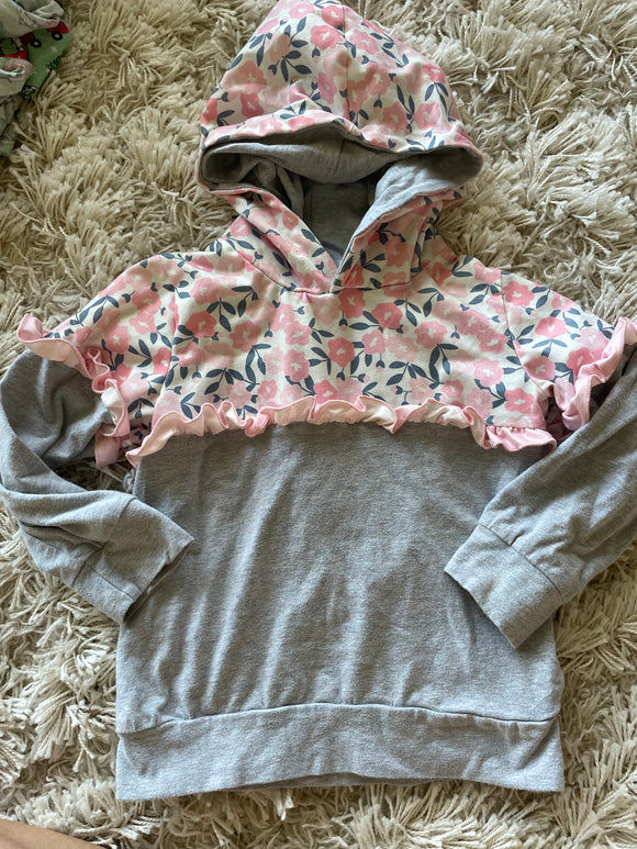 Floral grey sweatshirt - 5