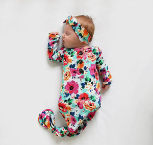 Maggie Gown + Topknot