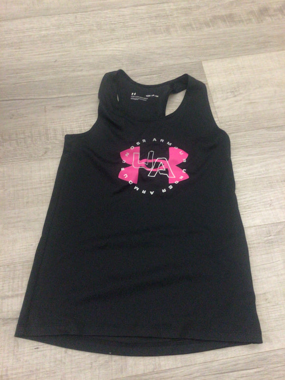 Black pink Under Armour tank-S