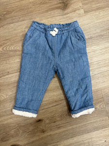 Lined jeans - 12/18M