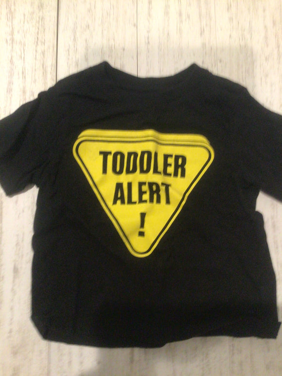 Toddler alert Tee-18/24M