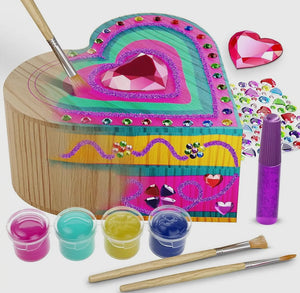 Paint Your Own Wooden Treasure Box